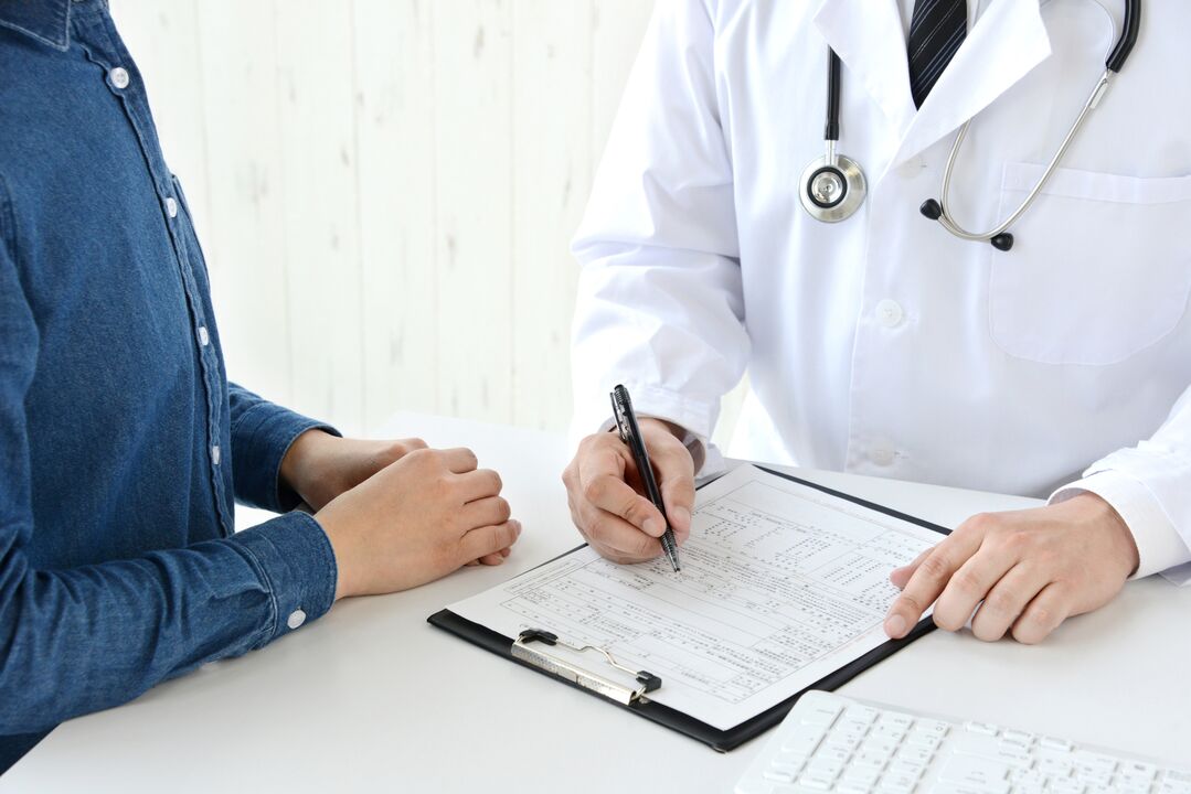 Consultation of a doctor for problems with potency before the use of Erobooost