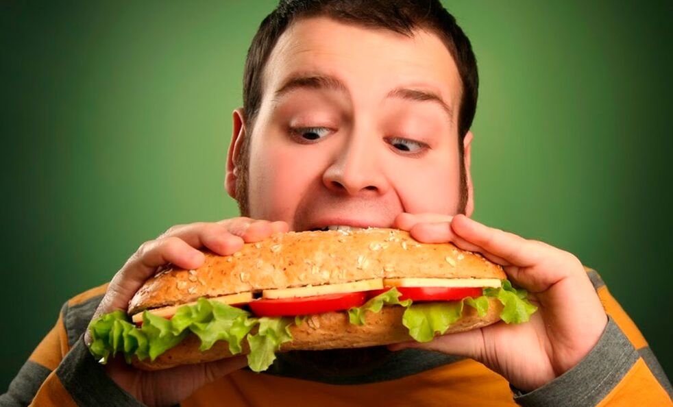 Fast food in a man's diet provokes impotence