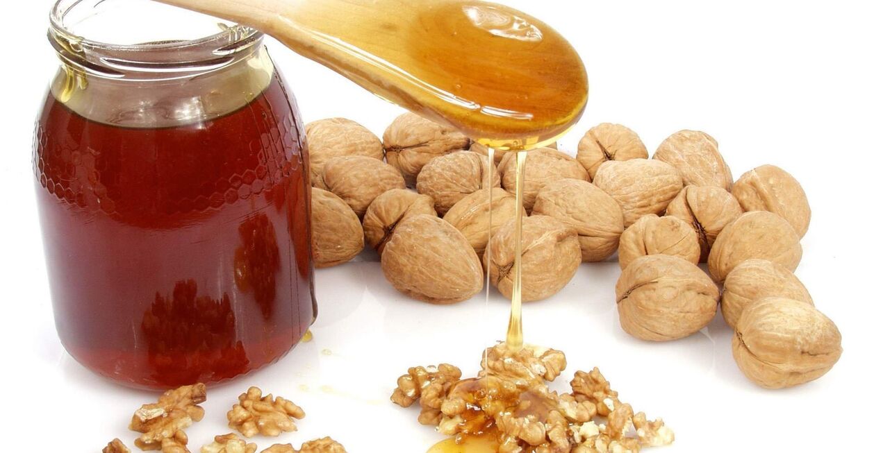 honey and walnuts to increase potency