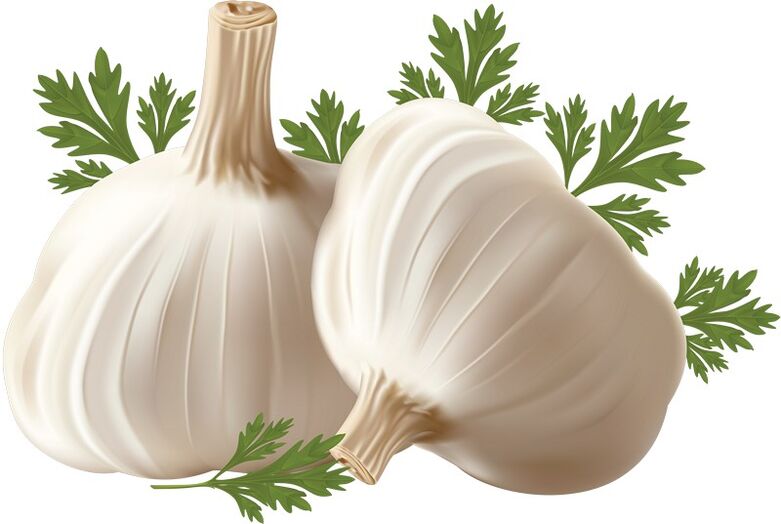 Garlic increases testosterone levels in a man’s body and restores potency